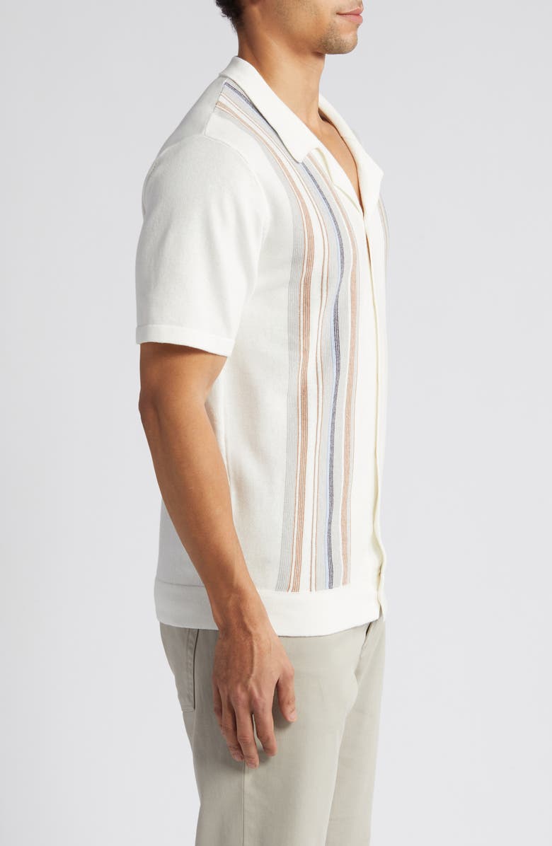 Rails Silas Stripe Camp Shirt, Alternate, color, 