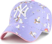 '47 Girls Youth '47  Lavender New York Yankees Unicorn Clean Up Adjustable Hat
