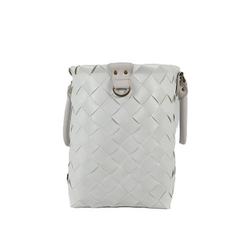 Shop Handed By Saint Tropez Recycled Plastic Weekender Bag In Misty Grey