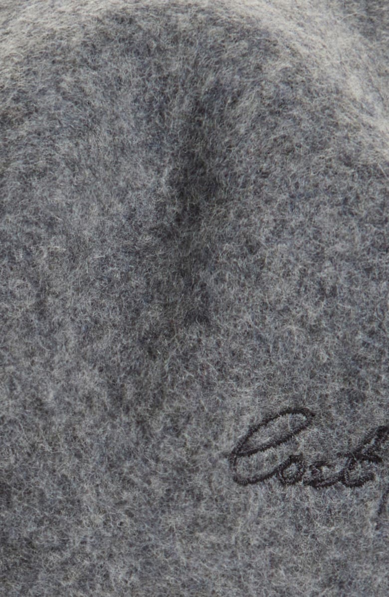 Lost Pattern Bon Chic Wool Blend Beret, Alternate, color, Grey