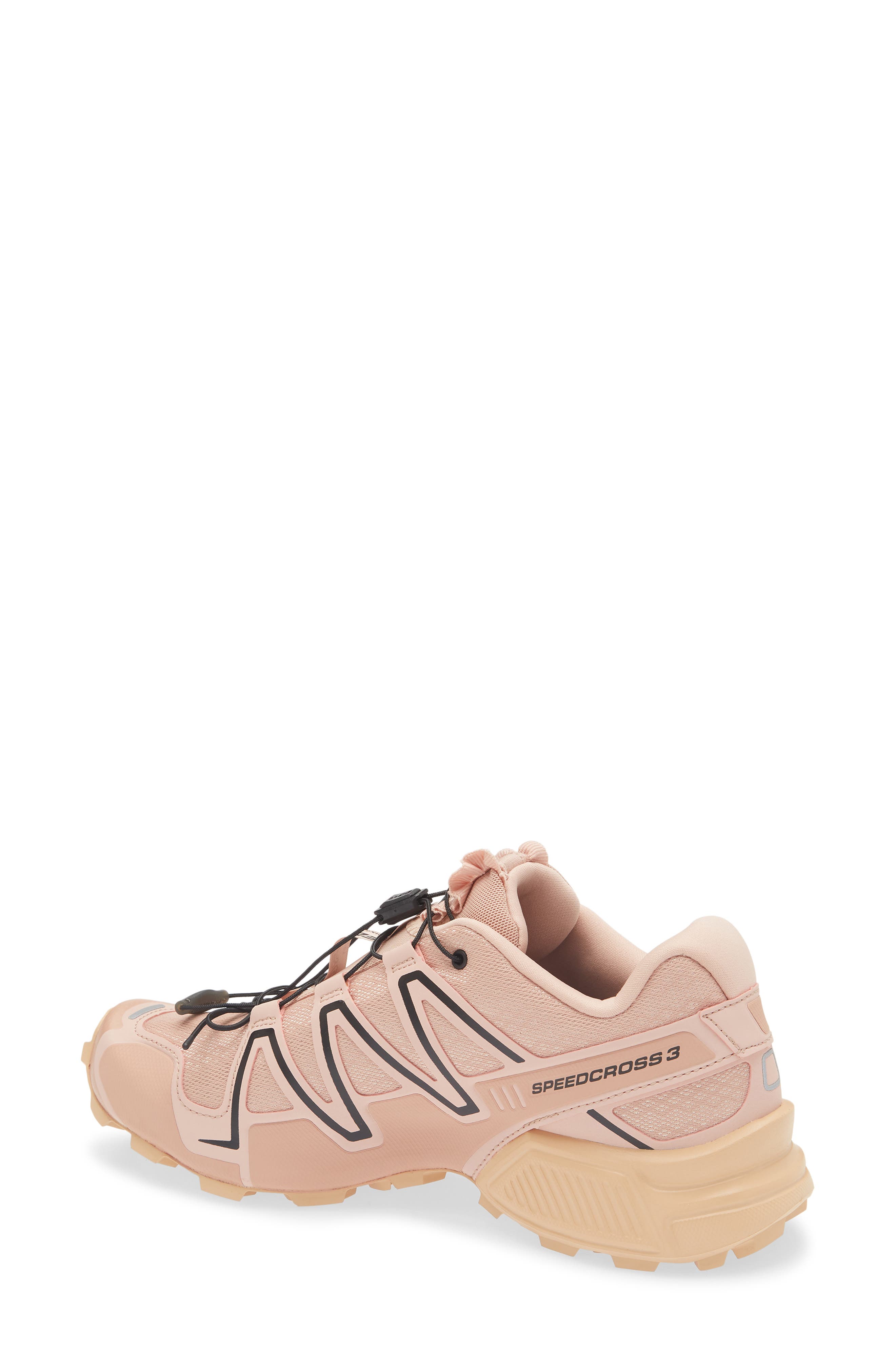 Salomon Gender Inclusive Speedcross 3 Trail Running Sneaker, Alternate, color, Mahogany Rose