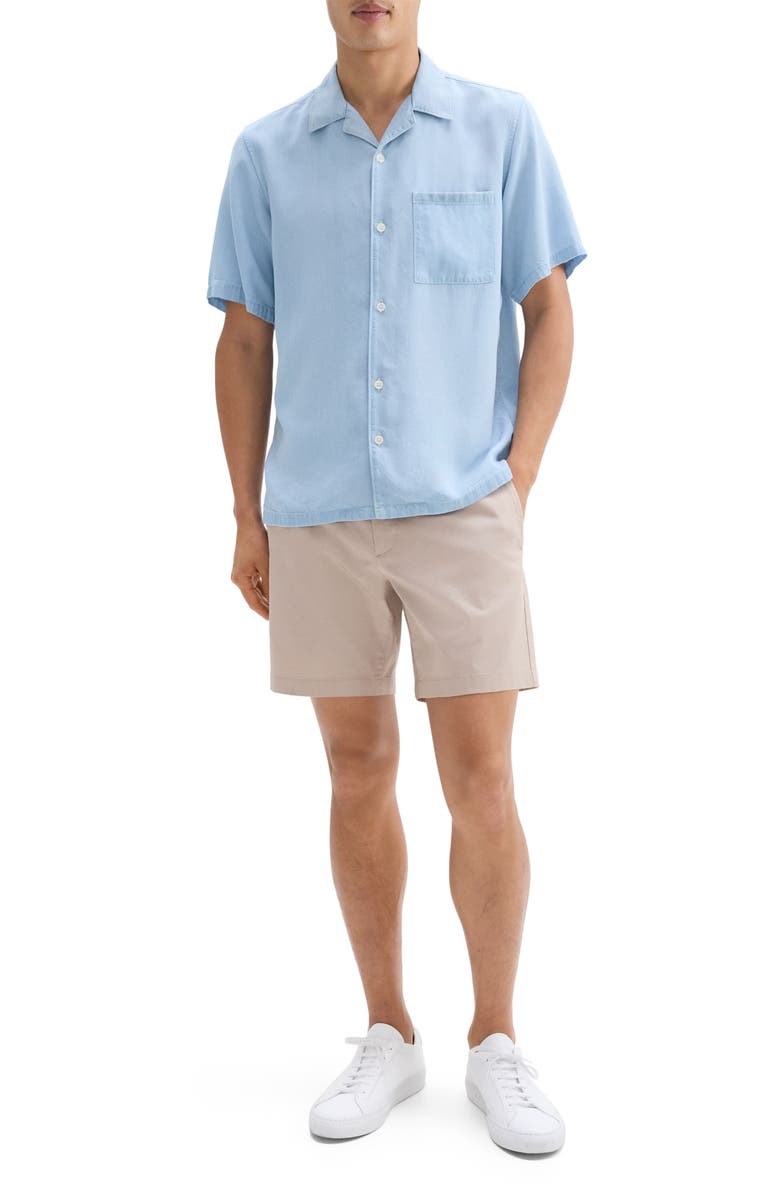 Theory Noll Short Sleeve Camp Shirt, Alternate, color, 