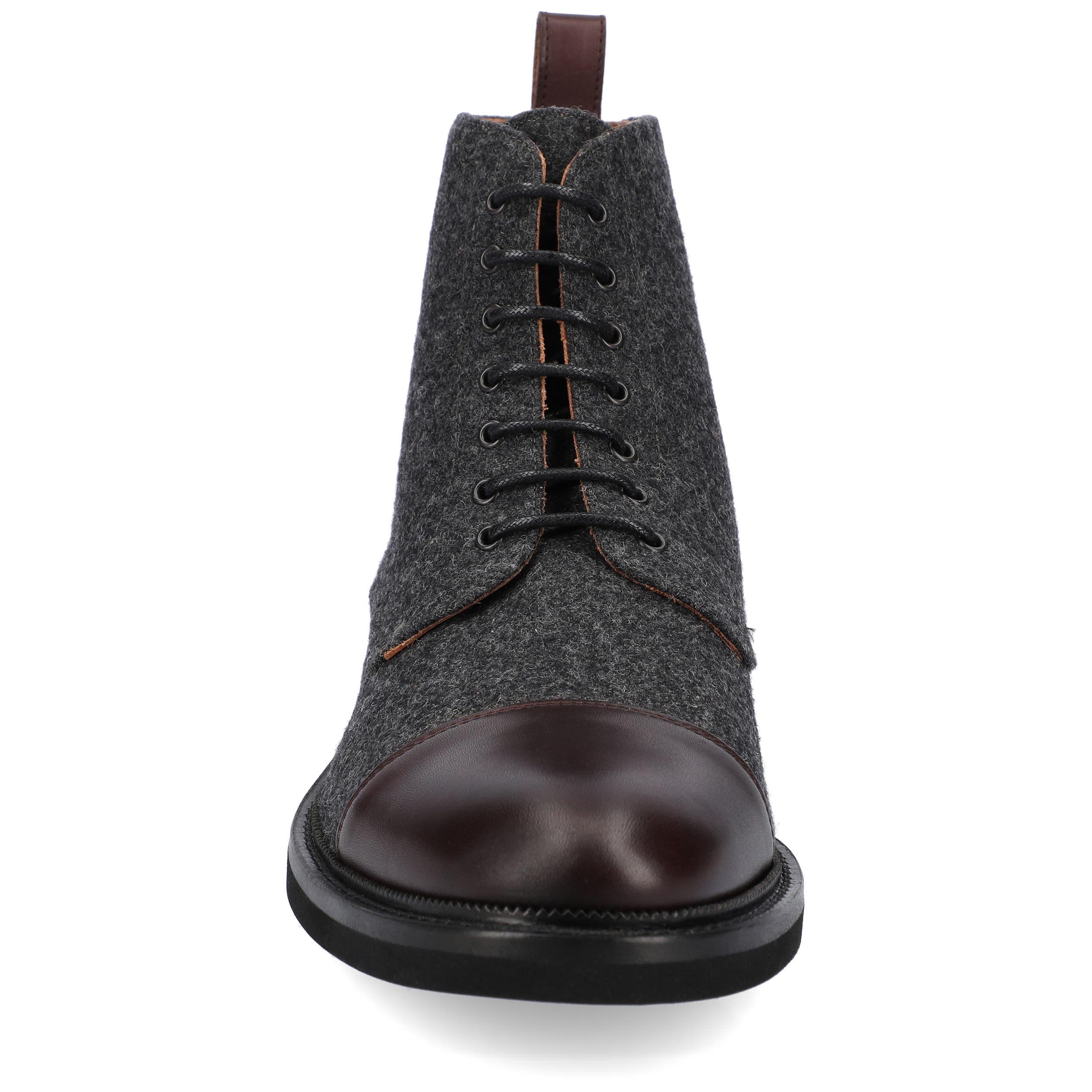 TAFT The Jack Boot, Alternate, color, Grey/Oxblood