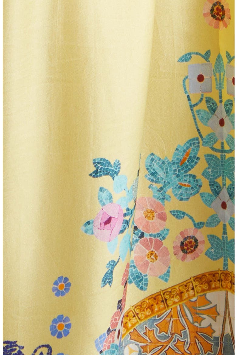 Barcelona Beaded Silk Halter Maxi Dress, Alternate, color, BARCELONA