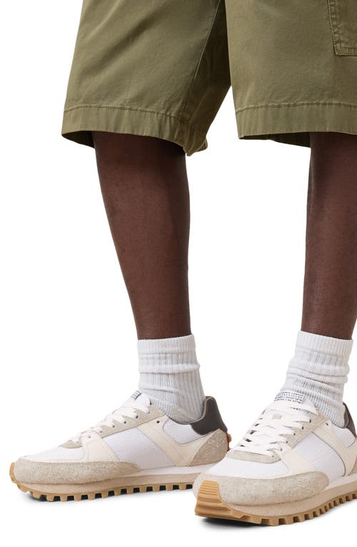 Allsaints Viggo Sneaker In Chalk White