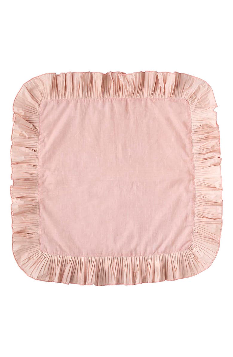 Juliska Mademoiselle Set of 4 Cotton & Linen Napkins, Alternate, color, Petal Pink