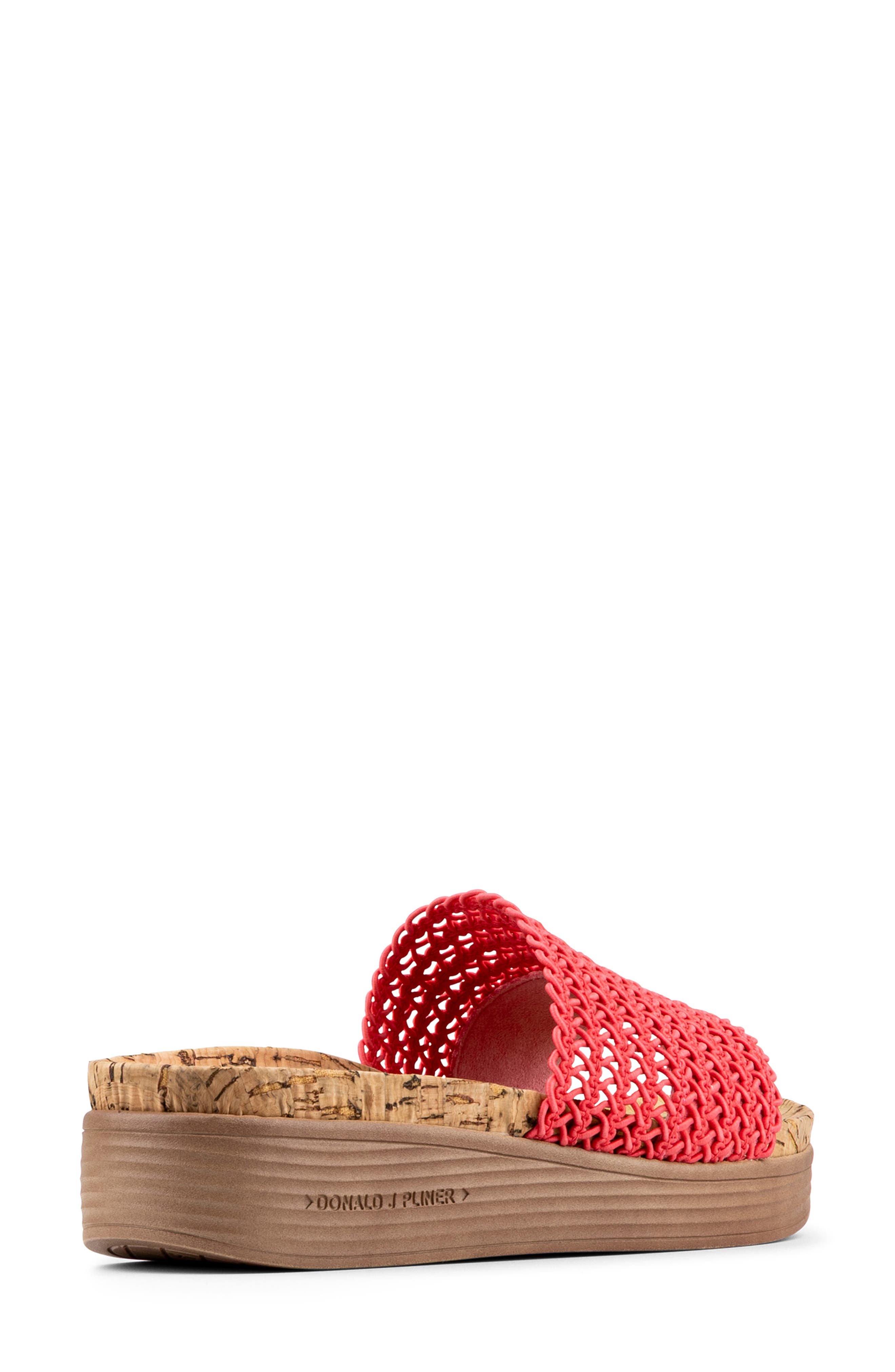 Frou Platform Wedge Sandal, Alternate, color, PINK