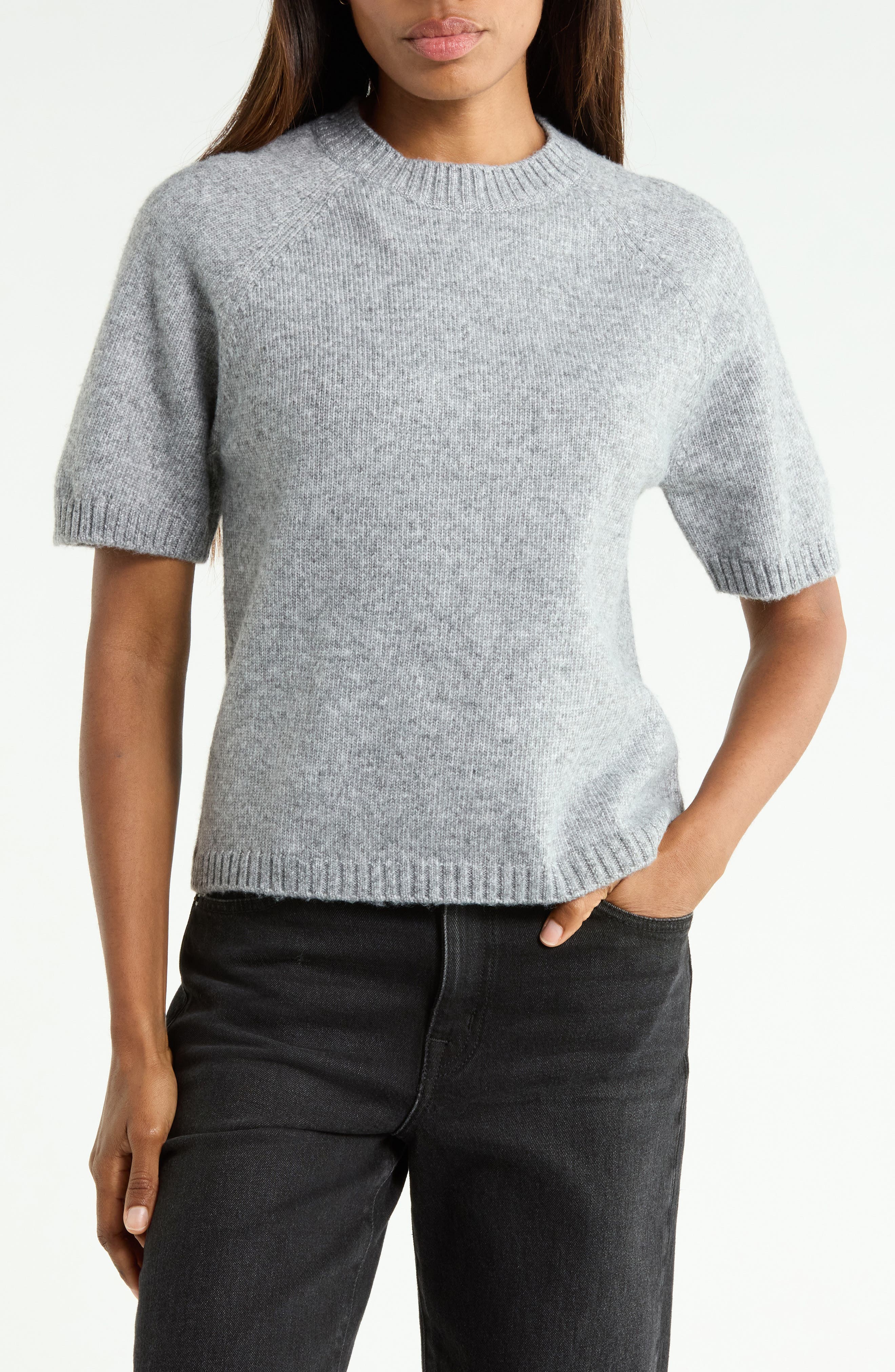 The Daily Short Sleeve Sweater
