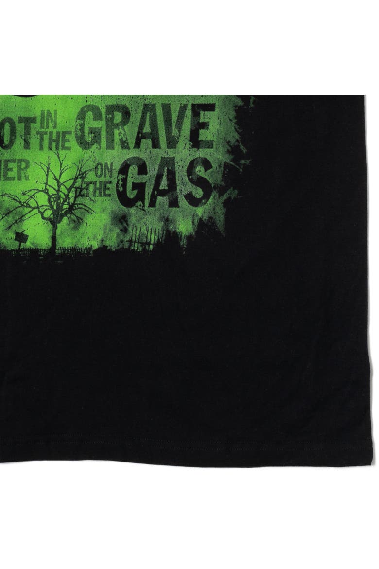 Racing T-Shirt, Alternate, color, Grave Digger Jet Black