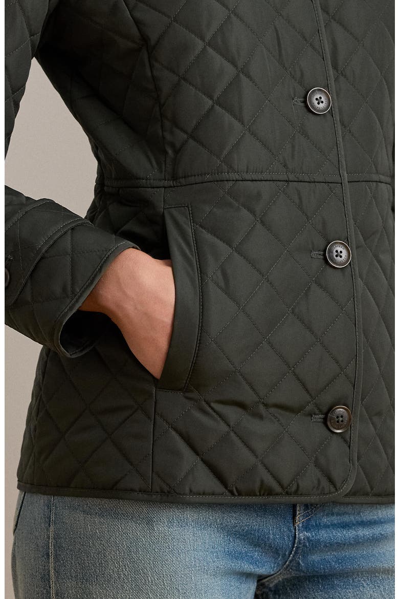 Crested Quilted Jacket, Alternate, color, LITCHFIELD LODEN