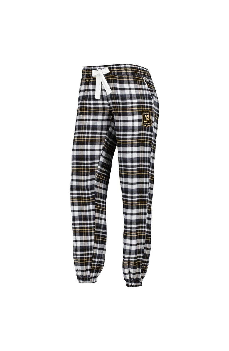 CONCEPTS SPORT Women's Concepts Sport Black LAFC Mainstay Flannel Sleep Pants, Alternate, color, 