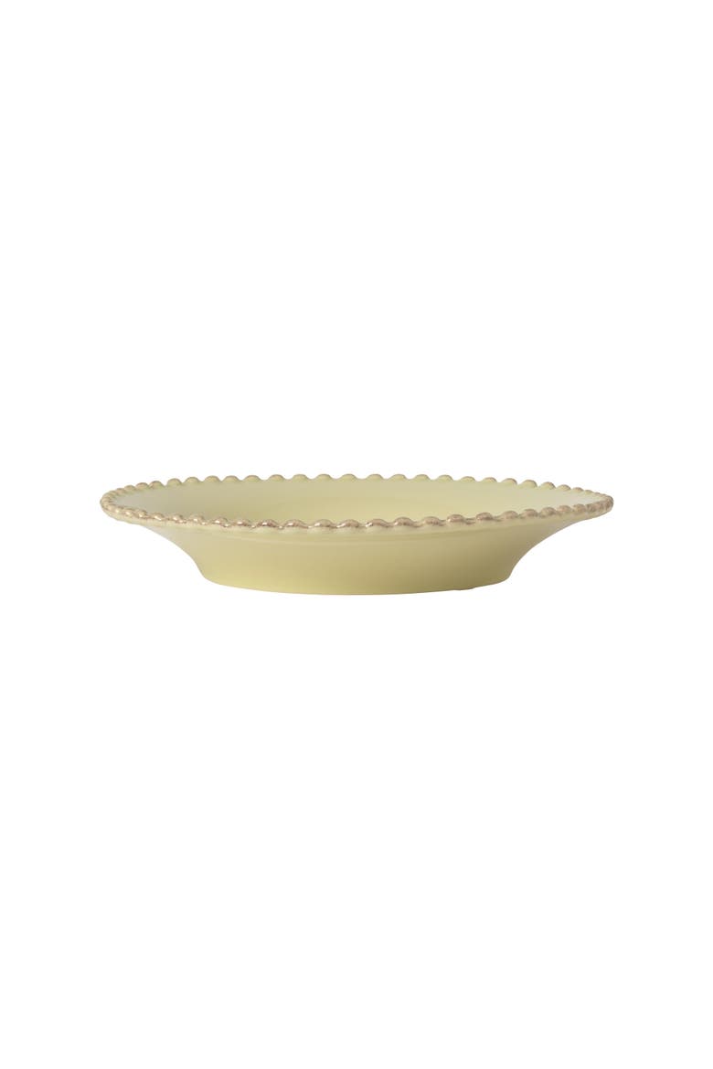 Pearl Set/6 pasta plates, Alternate, color, Lily Green