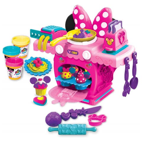Softee Multicolor Dough Minnie Deluxe Kitchen