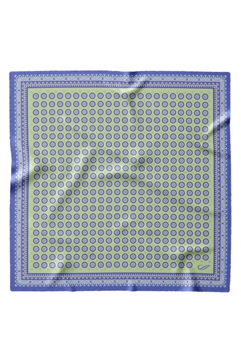 Toscana - Hand Rolled Silk Neckerchief for Men