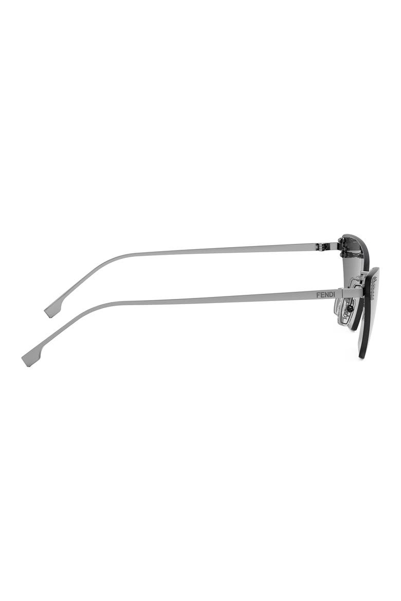 First Crystal 57mm Cat Eye Sunglasses, Alternate, color, GRYO/ROVXG