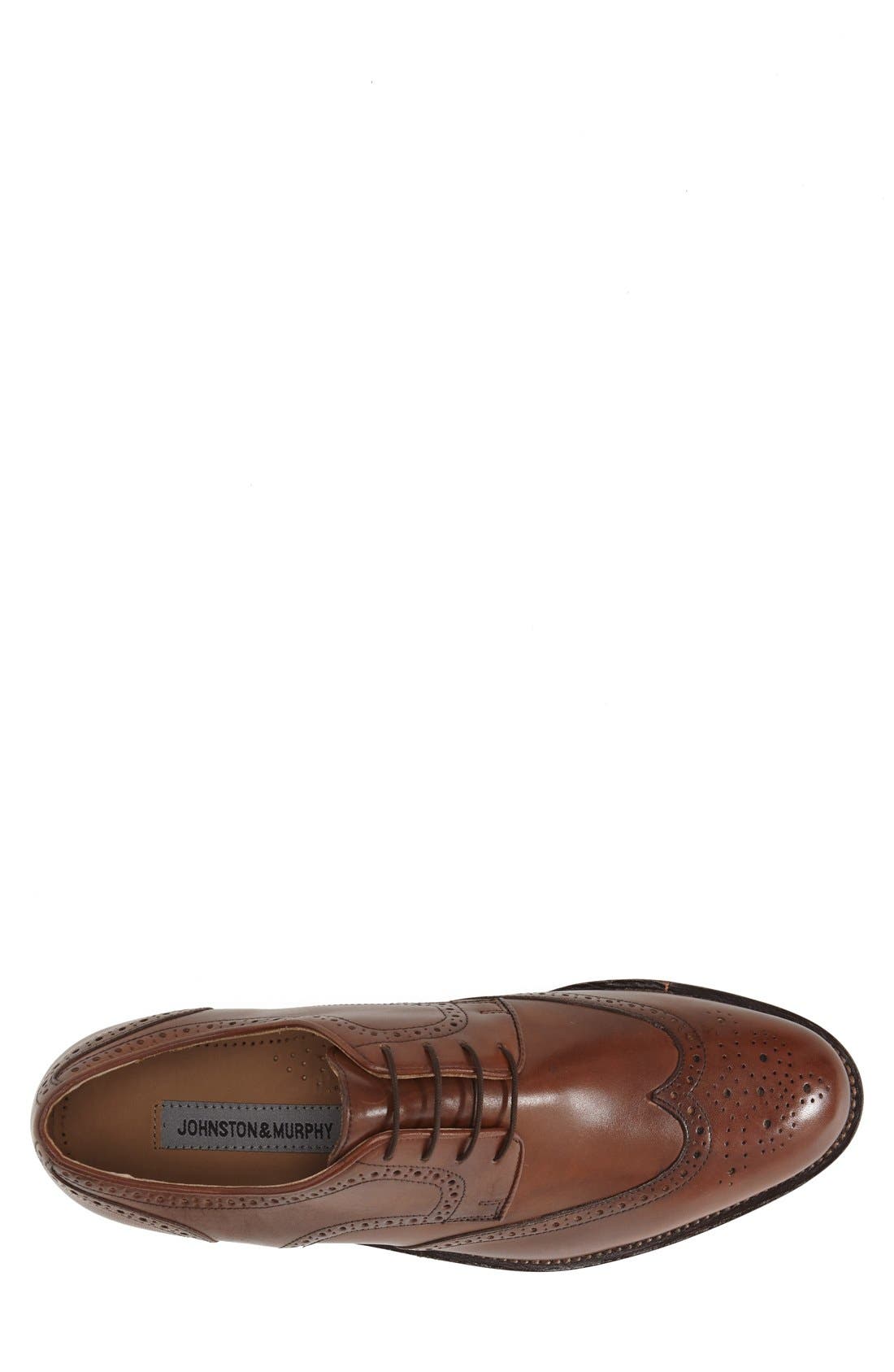 'Melton' Wingtip, Alternate, color, TAN