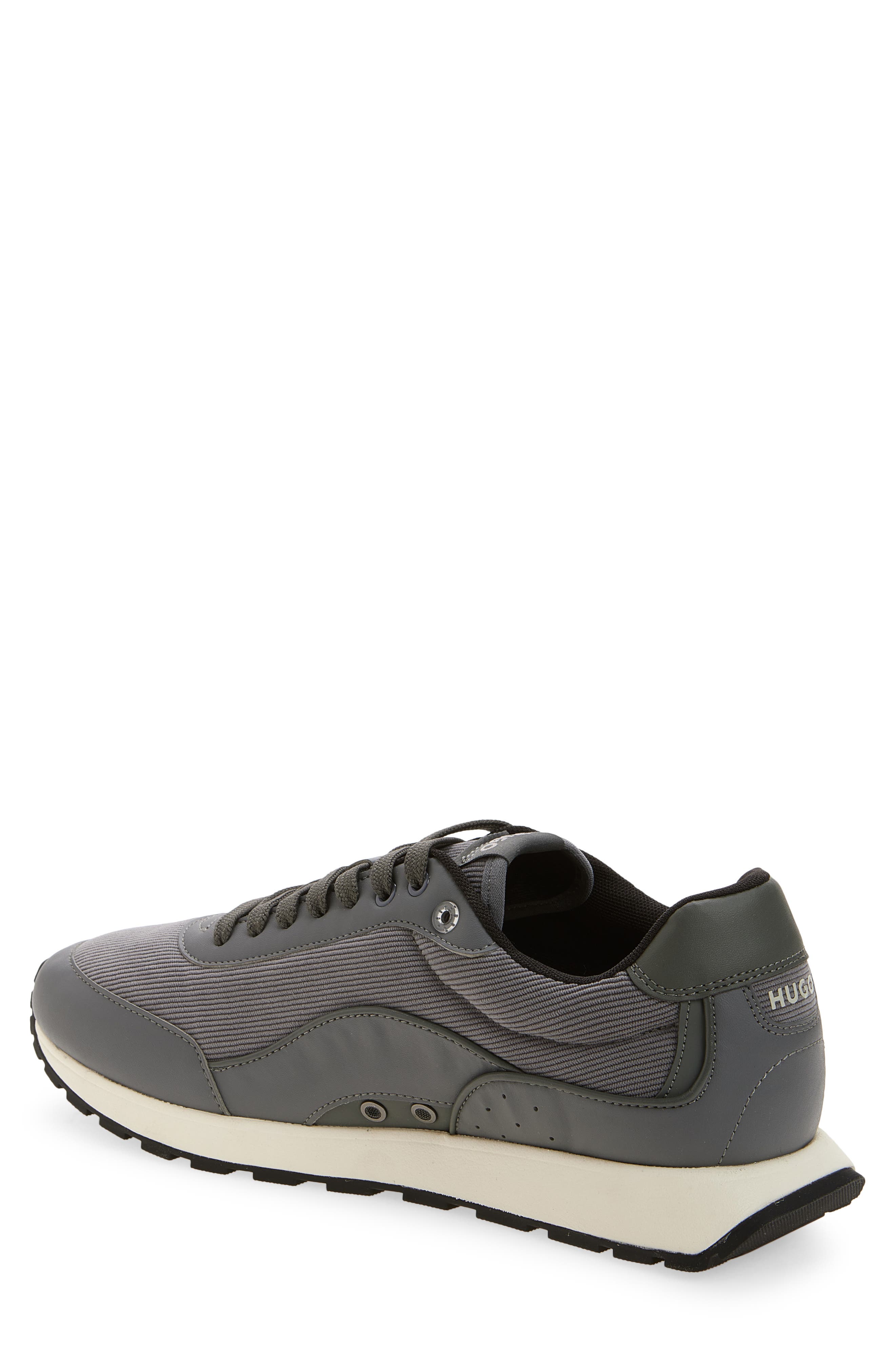 BOSS Icelin Runn Sneaker, Alternate, color, Medium Grey