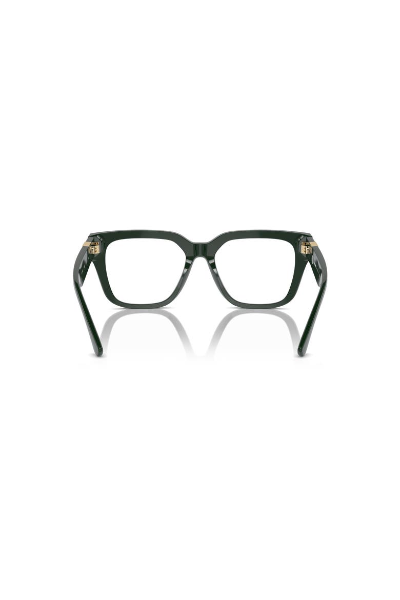 51mm Square optical glasses, Alternate, color, Green