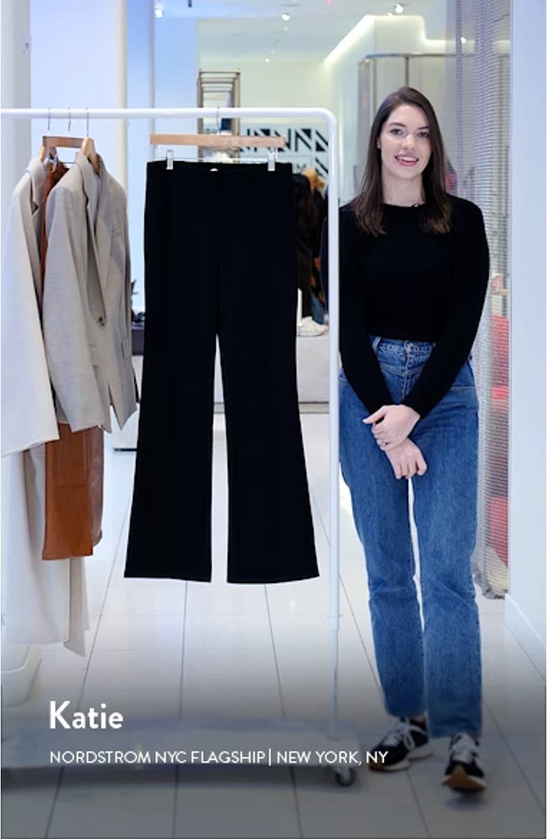 Pintuck Flare Leggings, sales video thumbnail