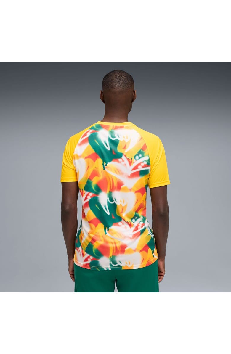 PUMA Men's Puma Yellow Senegal National Team Pre-Match Jersey, Alternate, color, Yellow