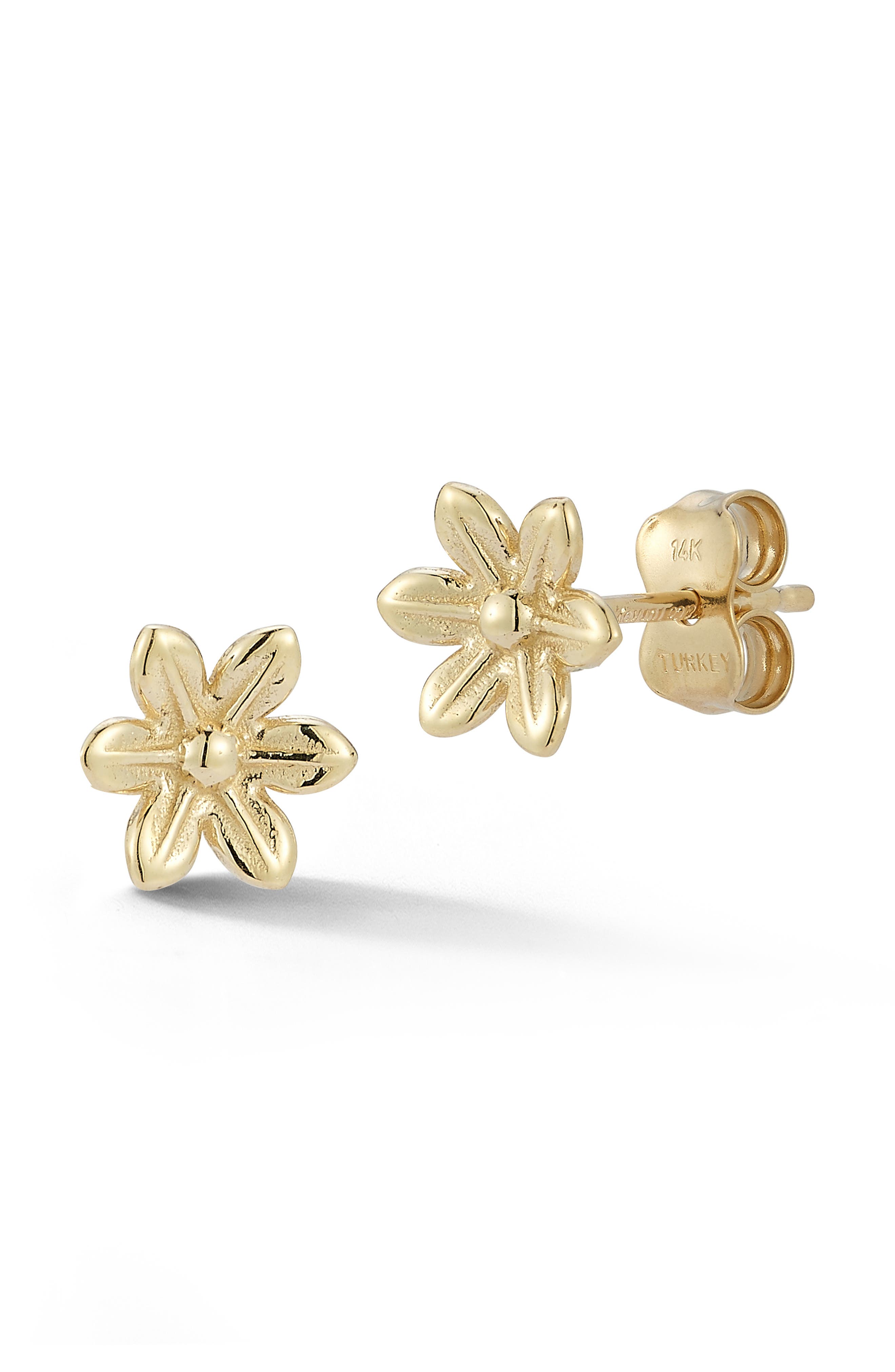 Ember Fine Jewelry Flower Stud Earrings
