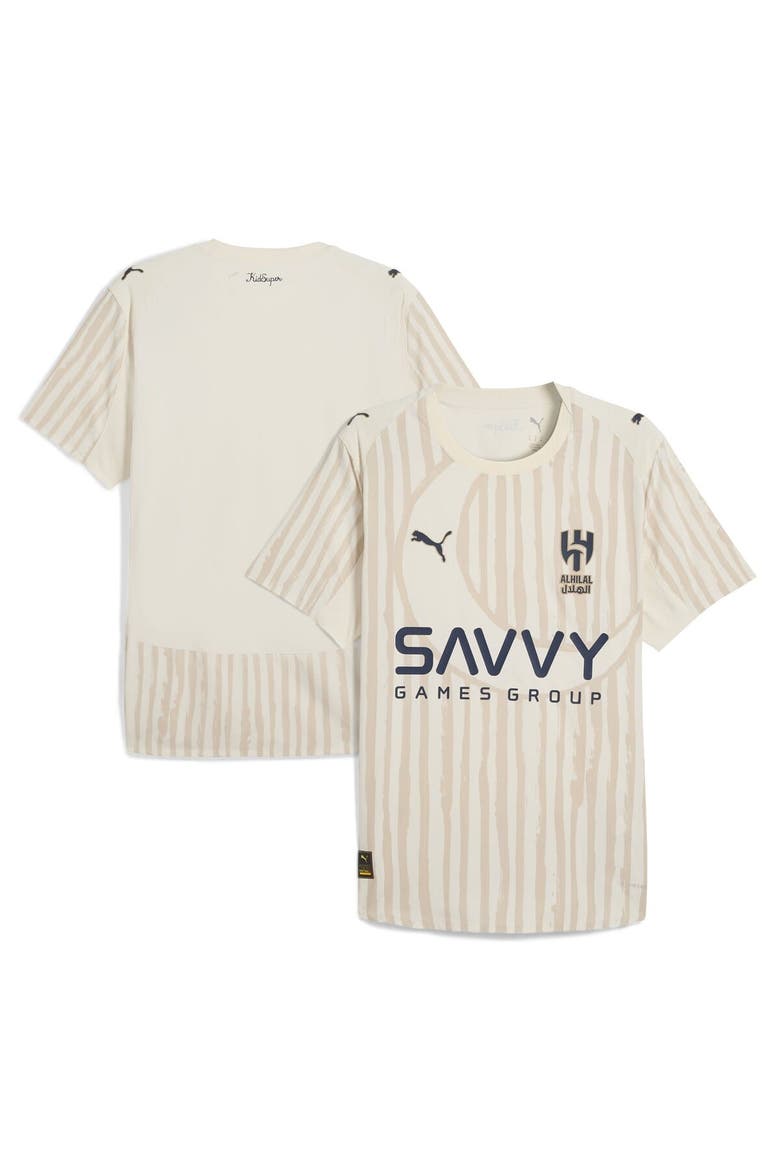 Men's Puma x KidSuper White Al Hilal 2025 FIFA Club World Cup Authentic Jersey, Main, color, White
