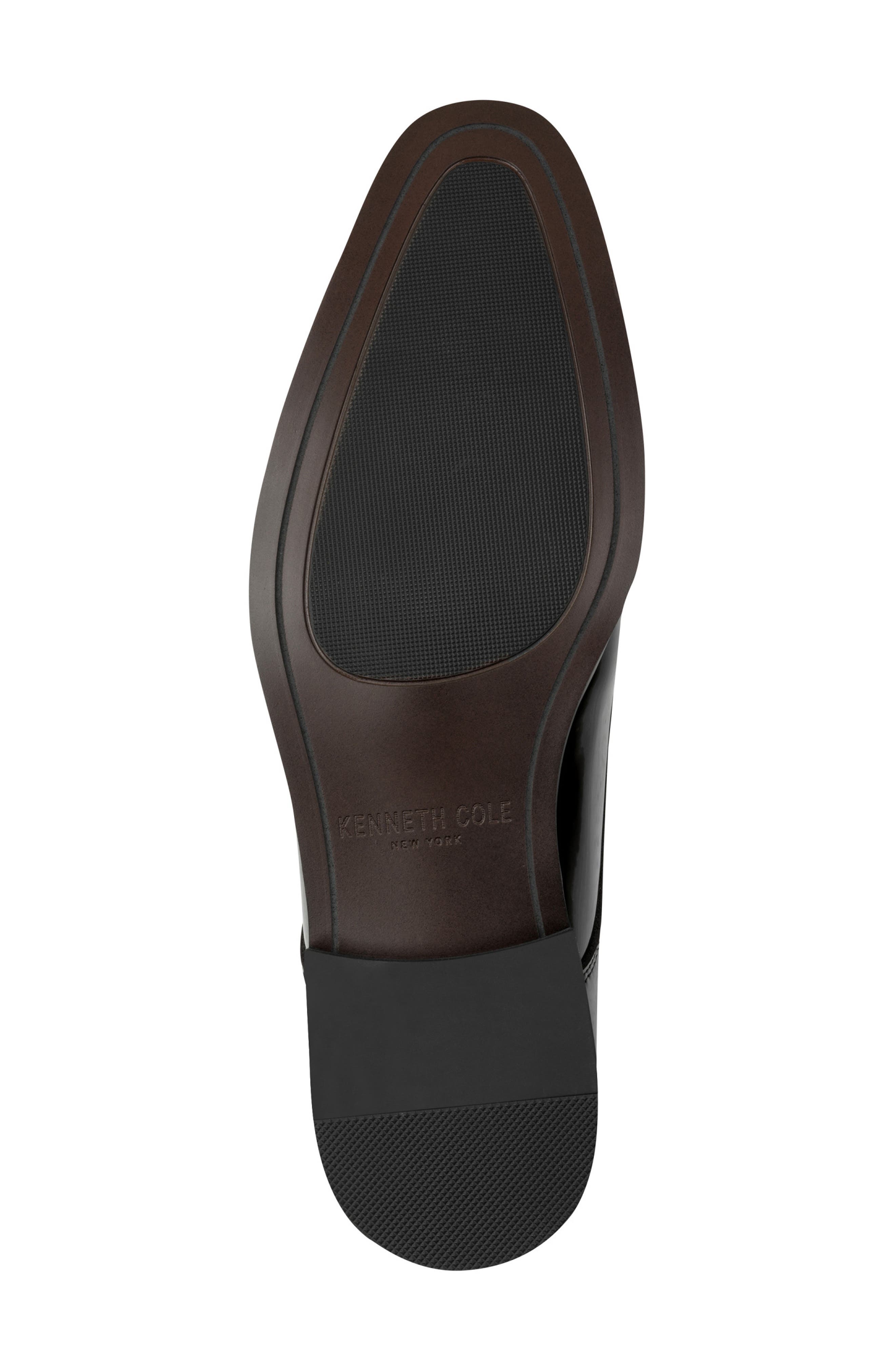 Kenneth Cole New York Henzer Patent Cap Toe Derby, Alternate, color, Black Patent