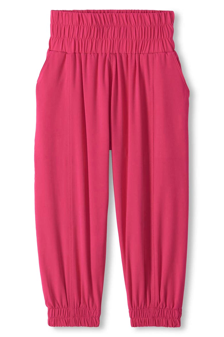 Kids' Mesh Lined Active Pants, Main, color, PINK YARROW
