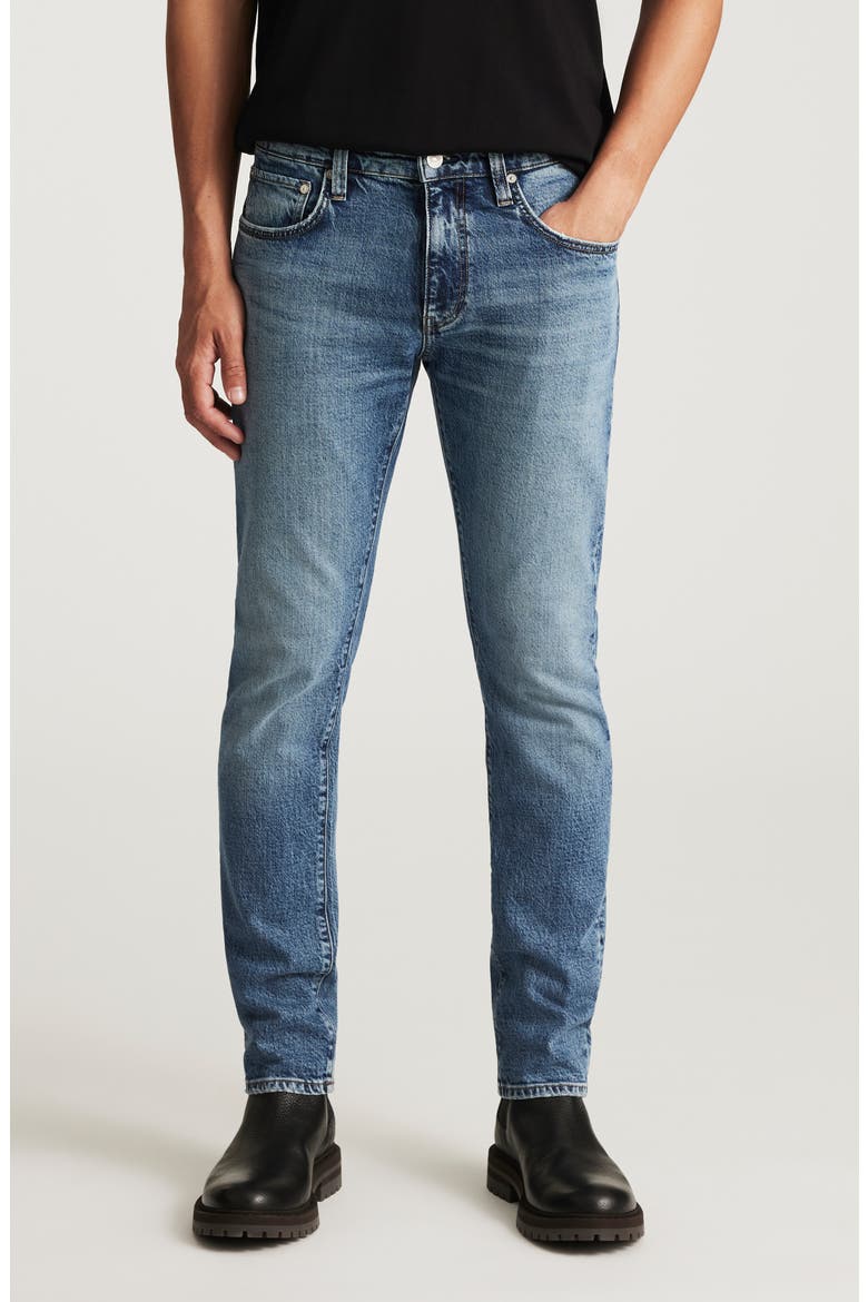Jake Slim Fit Jeans, Main, color, USED BRUSHED CLASSIC