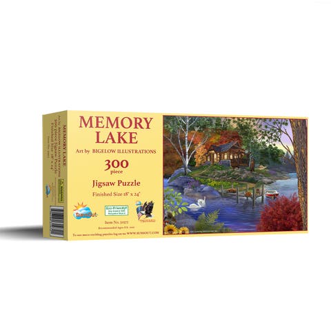 Memory Lake 300 piece Jigsaw Puzzle for Adults