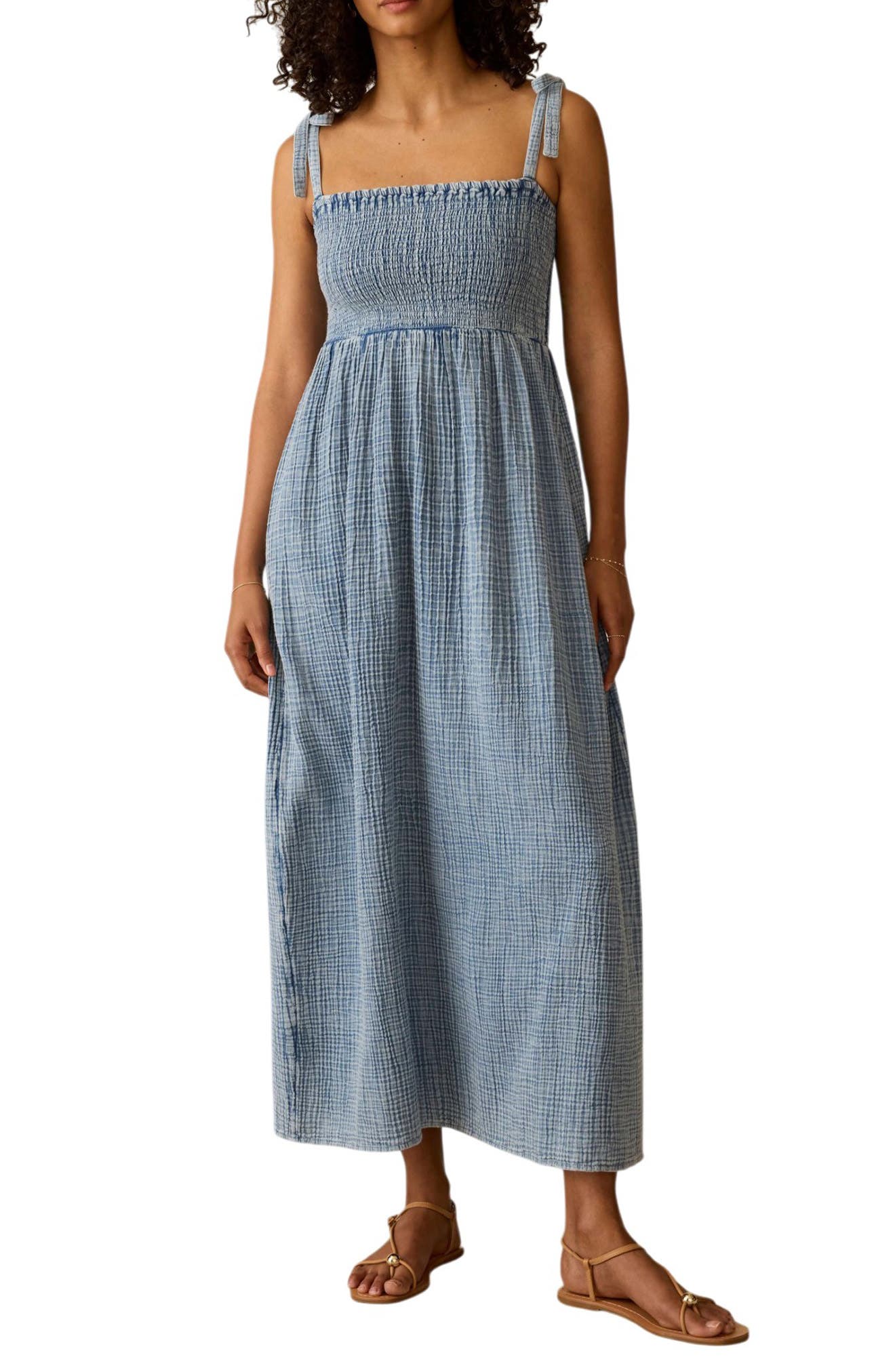 Dune Organic Cotton Gauze Ella Sundress