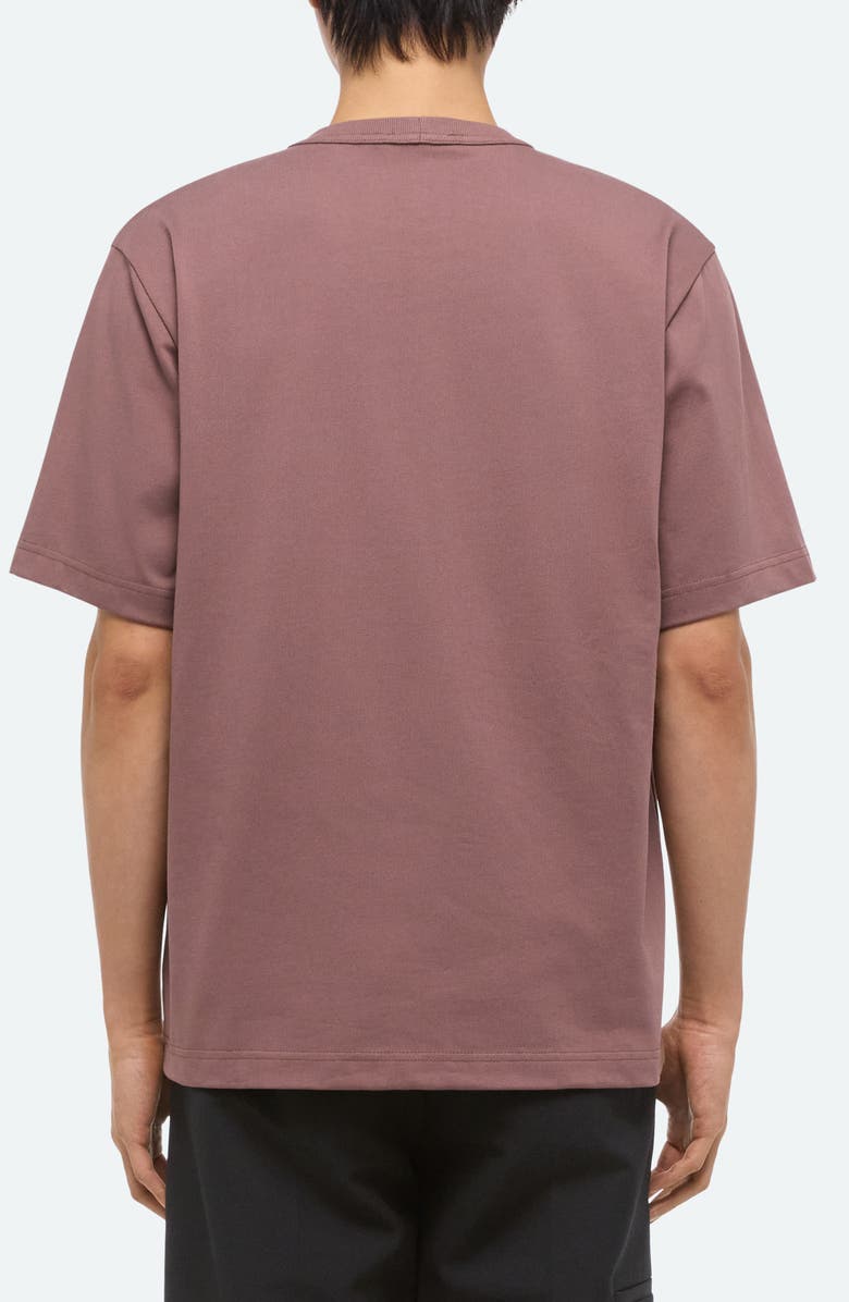 Helmut Lang Spray Paint Logo Short Sleeve T-Shirt, Alternate, color, Peppercorn