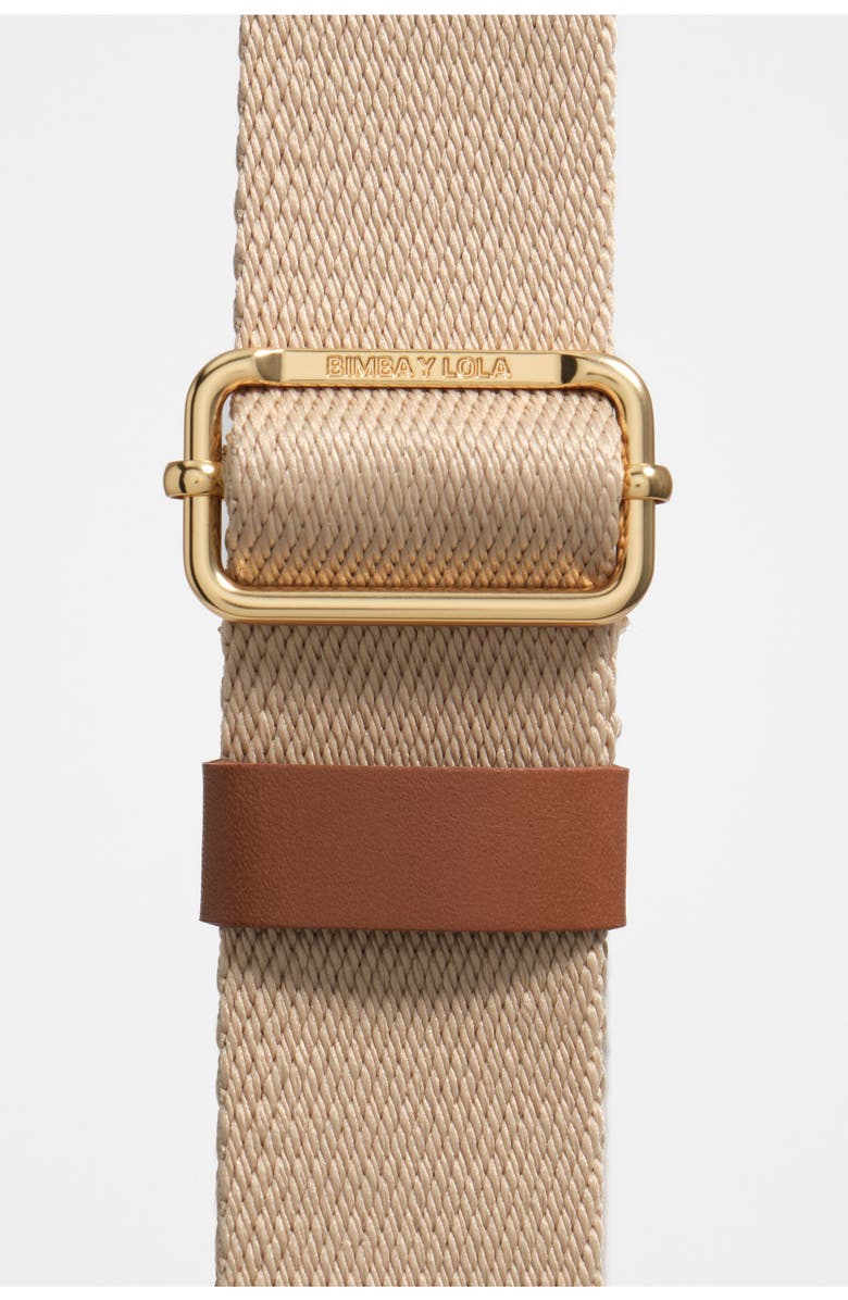 Bimba y Lola Medium Gabardine Carlino bag, Alternate, color, Cinnamon