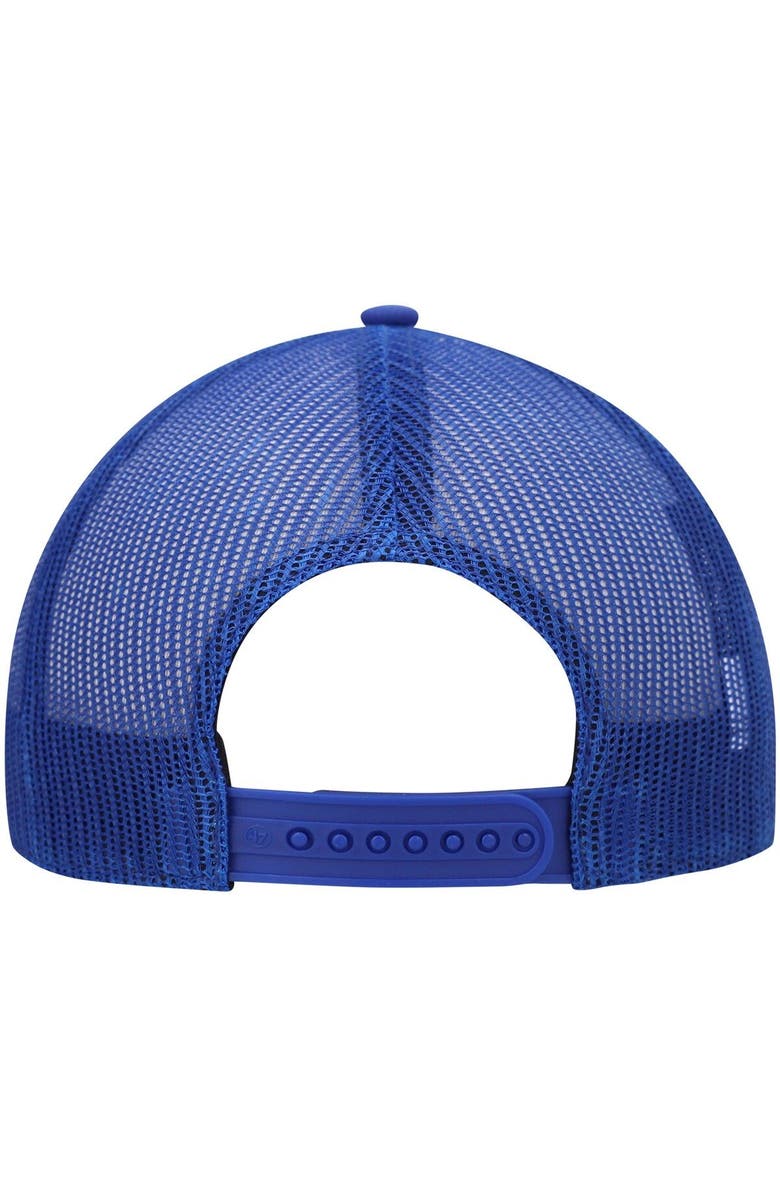 '47 Men's '47 Royal Los Angeles Dodgers Cumberland Trucker Snapback Hat, Alternate, color, Royal