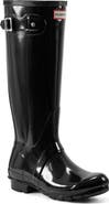 Hunter Refined Tall Gloss Waterproof Rain Boot