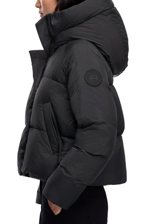 Canada Goose Chilliwack 750 Fill Power Down Puffer Jacket In Black