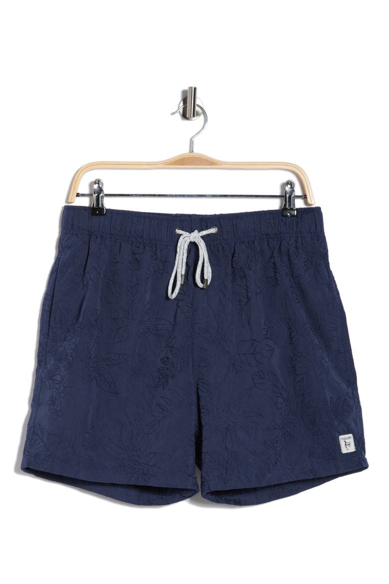 Endless Embroidered Volley Swim Shorts, Alternate, color, NAVY