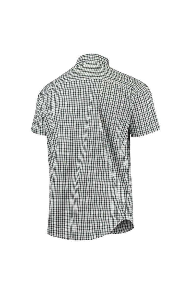 Columbia Men's Columbia Green Michigan State Spartans Rapid Rivers Logo Button-Down Shirt, Alternate, color, 