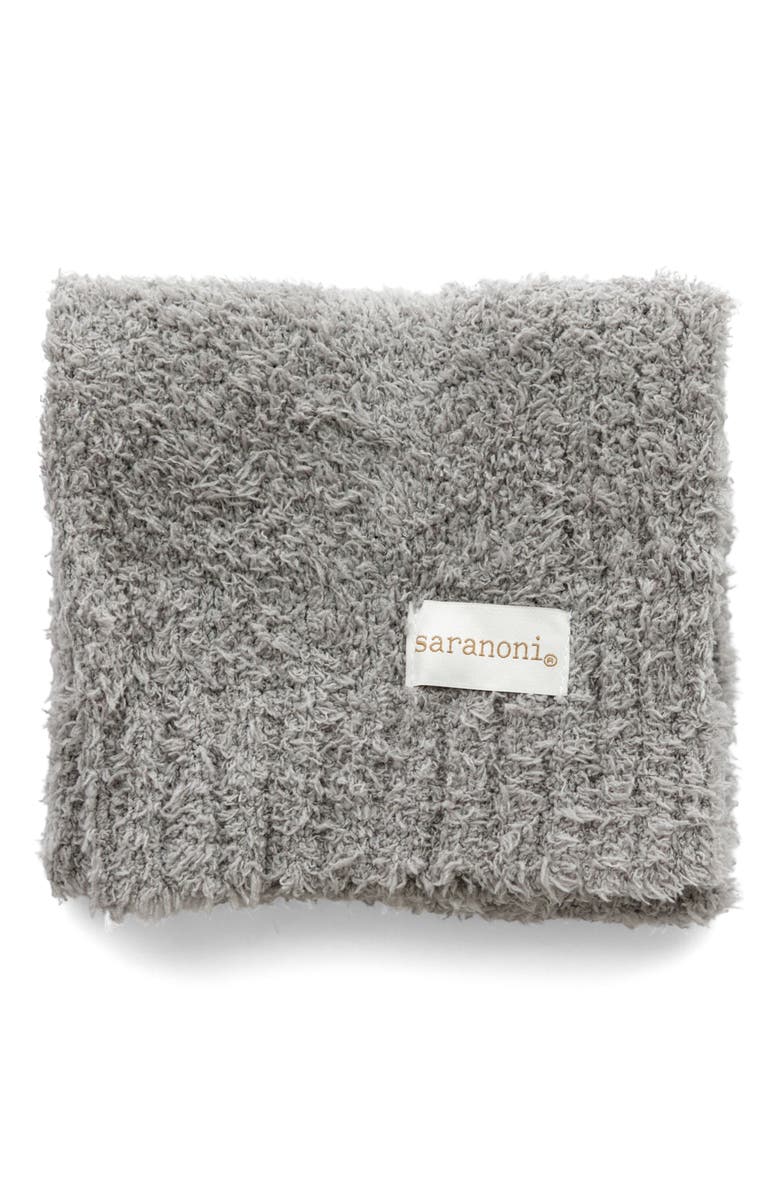 SARANONI Bamboni Mini Blanket, Main, color, Gray