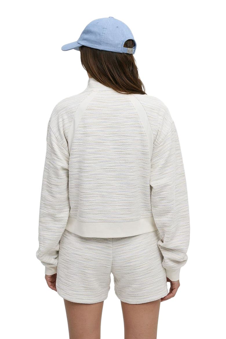 Elkhorn 1/4 Zip, Alternate, color, Cotton White Flash Stripe