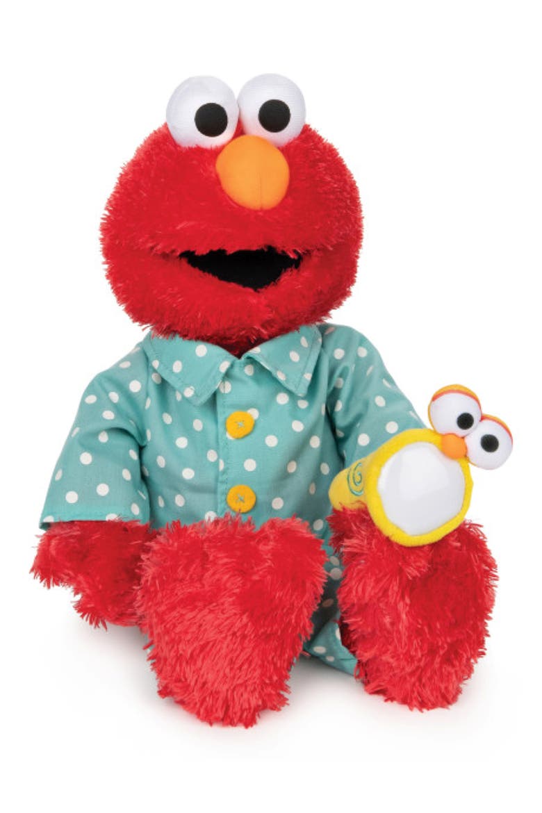 Sesame Street Elmo Stuffed Animal, Main, color, RED