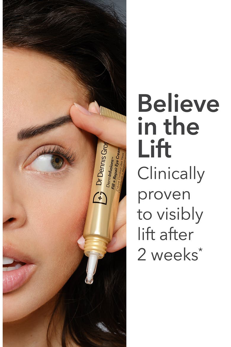 DermInfusions™ Fill + Repair Eye Cream, Alternate, color, NO COLOR