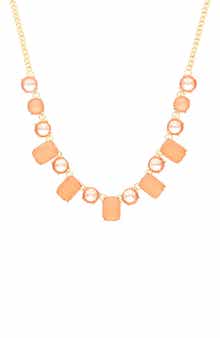Peach Pockets Necklace