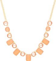 OLIVIA WELLES Peach Pockets Necklace