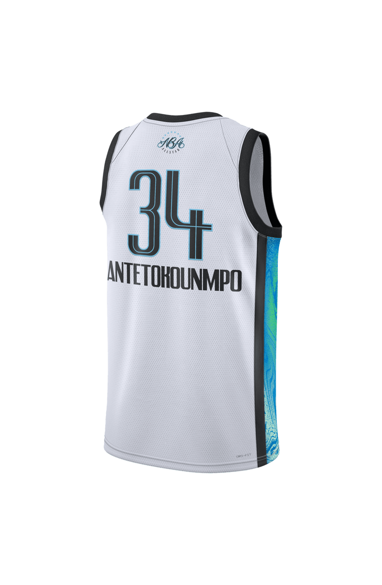 Jordan Brand Unisex Jordan Brand Giannis Antetokounmpo White 2026 NBA All-Star Game Swingman Jersey, Alternate, color, White