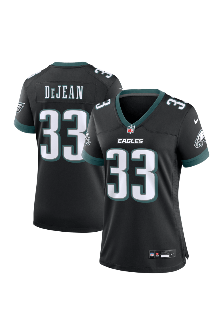 Women's Nike Cooper DeJean  Black Philadelphia Eagles Alternate Game Jersey, Main, color, Black