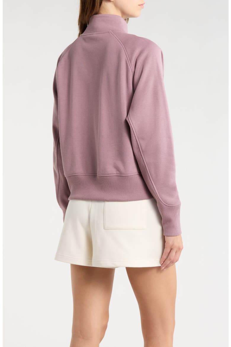 Revive Half Zip Sweatshirt, Alternate, color, DUSKBERRY PURPLE