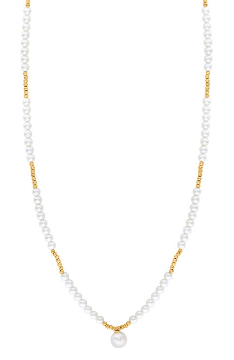 Freshwater Pearl Beaded Necklace