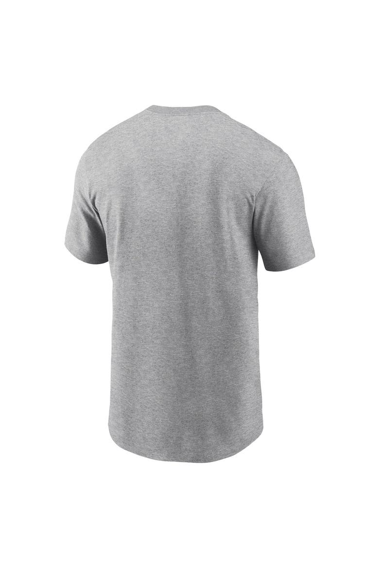 Men's Nike Gray San Antonio Spurs Logo T-Shirt, Alternate, color, Gray