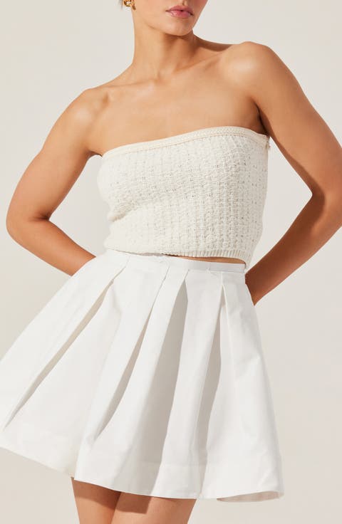 Kai Strapless Knit Crop Top
